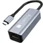Techly IDATA USB-ETGIGA-CA / Adaptér USB-C na RJ-45 / Gigabit Ethernet / USB 3.2 Gen 1 / hliníkové tělo