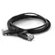 Wantec 7309 černá / Patch kabel / Cat6a U/UTP / 0,1 m / RJ-45