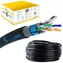 Extralink CAT5E SFTP V2 černá / Síťový kabel / S/FTP / venkovní / 305 m