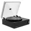 Victrola VTA-78-BLK-INT Eastwood černá / Gramofon řemínkový / 3 rychlostní / BT / RCA / sluchátkový výstup