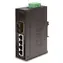 PLANET ISW-511T / Switch průmyslový / 4x 100Mb RJ-45 / 1x 100FX multi-mode / Unmanaged L2 / -40 až 75 °C