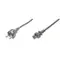 Digitus napájecí kabel CEE 7/7 - IEC C5 černý / Napájecí kabel / 1,2 m / H05VV-F3G