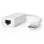 Nedis CCGB60950WT02 bílá / USB síťový adaptér / USB-A 2.0 / RJ-45 / 100 Mbps