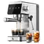 AMZCHEF CE-AZ-EM1501-SV stříbrná / Pákový kávovar / 1350 W / 1,2 l / 20 bar