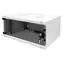 Digitus DN-38010 šedá / Nástěnná skříň / 4U / SOHO / 241x540x400 mm / celoskleněné dveře / nemontovaná