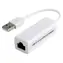 PremiumCord adaptér USB2.0 na RJ45 bílá / Adaptér / USB 2.0 na RJ45 / 10/100 Mbit / Realtek