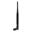 Teltonika WiFi anténa RP-SMA 5dBi černá / Anténa / všesměrová / šroubovací / 195 mm