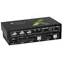 Intellinet KVM přepínač HDMI 2:1 / 4K 30Hz / 3x USB 2.0 / černá