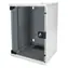Digitus DN-10-09U šedá / Nástěnný rozvaděč / 10" / 9U / 464x312x300 mm