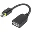Lenovo redukce Mini DisplayPort na DisplayPort / Redukce / 4K UHD / černá