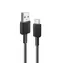 Anker 322 kabel černý / USB-A - USB-C / 1.8m / nylonový