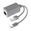 XtendLan XL-POES-5VUC / PoE splitter / 802.3af / stabilizovaných 5V/2,4A / výstup USB-C