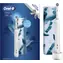 Oral-B Pro 1 750 CrossAction White / Elektrický zubní kartáček / bílá / pouzdro / nabíjecí kabel