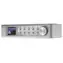 Soundmaster IR1500SI stříbrná / Kuchyňské rádio / DAB+ / FM / Bluetooth / Wi-Fi / 2" LCD