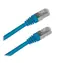 XtendLan Patch kabel Cat6A S/FTP LSZH 0,25 m modrý / Patch kabel / S/FTP / RJ-45 / 0,25 m