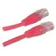XtendLan Patch kabel Cat5e UTP 1m červený / Patch kabel / RJ45-RJ45