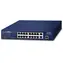 Planet FGSD-1821P / PoE switch / 16x 100 Mbps / 1x Gigabit TP/SFP / PoE+ 802.3at 185W / extend mód 250 m