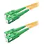 XtendLan optický patch kabel SC/APC-SC/APC / Patch kabel / SM 9/125 duplex / 2 m / G.652d / LSZH