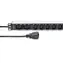 Digitus DN-95427 / Napájecí lišta / 19” 1U / 10x C13/C19 / 3600W / kabel 2m IEC C20