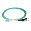 XtendLan FO patch LC-ST / Optický patch kabel / 10 m / 50/125 OM3 duplex / LS0H