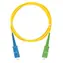 XtendLan FO patch SC/APC-SC / Optický patch kabel / simplex / 9/125 / G.652d / LS0H / 7 m