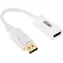 Unitek Y-6332 bílá / Adaptér DisplayPort na HDMI / 0,2 m