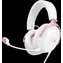 HyperX Cloud III bílo-růžová / Herní sluchátka / Mikrofon / 3.5 mm Jack / USB