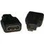 LogiLink AH0010 HDMI Micro - HDMI černá / Adaptér / Micro HDMI (M) na HDMI (F)