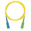 XtendLan Optický patch kabel 1m / Optický patch kabel / SC/APC-SC / Jednovidový 09/125 / Simplex / LSZH