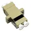 XtendLan LC-LC duplex adaptér MM šedý / Optický adaptér / Multimode / Pro optické rozvaděče