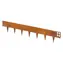 G21 Zahradní obrubník Corten / Zahradní obrubník / 107,5 x 10 cm
