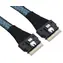Broadcom 05-60007-00 / Kabel SAS / SlimSAS SFF-8654 8i - SFF-8654 8i / 1 m