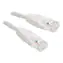 XtendLan Patch kabel Cat5e UTP bílá / Patch kabel / UTP / RJ45-RJ45 / 5 m