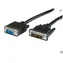 OEM DVI-A(M) - MD15HD kabel propojovací 3m černý / Kabel / DVI-A - VGA / 3 m