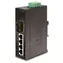 Planet ISW-511TS15 / Switch průmyslový / 4x 10/100 RJ-45 / 1x 100FX SM 15km / DIN / IP30 / -40 až 75 °C