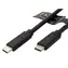 Roline USB-C - USB-C kabel 50 cm černá / Kabel / USB 3.2 Gen 2x2 / PD 100W / 20 Gbps
