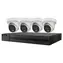 HiLook KIT Turret 2TB / Kamerový set / Smart Hybrid Light / 1x NVR-108MH-C/8P / 4x IPC-T280HA-LUF 8Mpix
