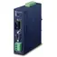 Planet průmyslový konvertor RS-232/422/485 na IP / Konvertor / 100Base-FX SC SM 30km / 9-48VDC/24VAC / -40~+75°C / IP30