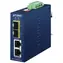 Planet IGT-2205AT-E / Průmyslový konvertor / 2x 1000Base-T / 2x 1000Base-X SFP / IP40 / -40 až 75 °C / 12-58 VDC