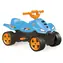 DOLU Šlapací čtyřkolka Hot Wheels modrá / nosnost 35 kg / od 3 let