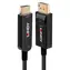 Lindy DisplayPort 1.2 na HDMI 18G AOC černá / Kabel / 20 m / optický hybrid / 4K 60Hz