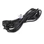 Akyga AK-PC-05A černá / Napájecí kabel / 5 m / IEC C13 / CEE 7/7