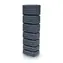 Prosperplast TOWER BRICK antracit 350 l / Sud na dešťovou vodu / 180x38,4 cm / plast