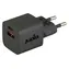 Jupio Dual USB GaN Charger / Nabíjecí adaptér / USB-C + USB-A / 30W