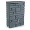 PROSPERPLAST Sud na dešťovou vodu MAURANO šedivý granit / 300 l / 40 x 118 cm