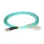 XtendLan FO patch ST-SC / Optický patch kabel / 1 m / OM3 50/125 / Duplex / LS0H