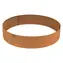 G21 Zahradní obrubník Corten kruhový / Obrubník / 100 x 20 cm