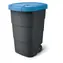 PROSPERPLAST Popelnice Wheeler 95 l antracit, modré víko / Plast / V 76,2 × Š 49,6 cm
