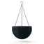 KETER Květináč Hanging Sphere grafitový / Závěsný / O 22 cm, výška 35 cm