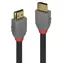 Lindy Anthra Line černá / HDMI kabel / HDMI 2.0 / 7,5 m / 4K 60Hz
